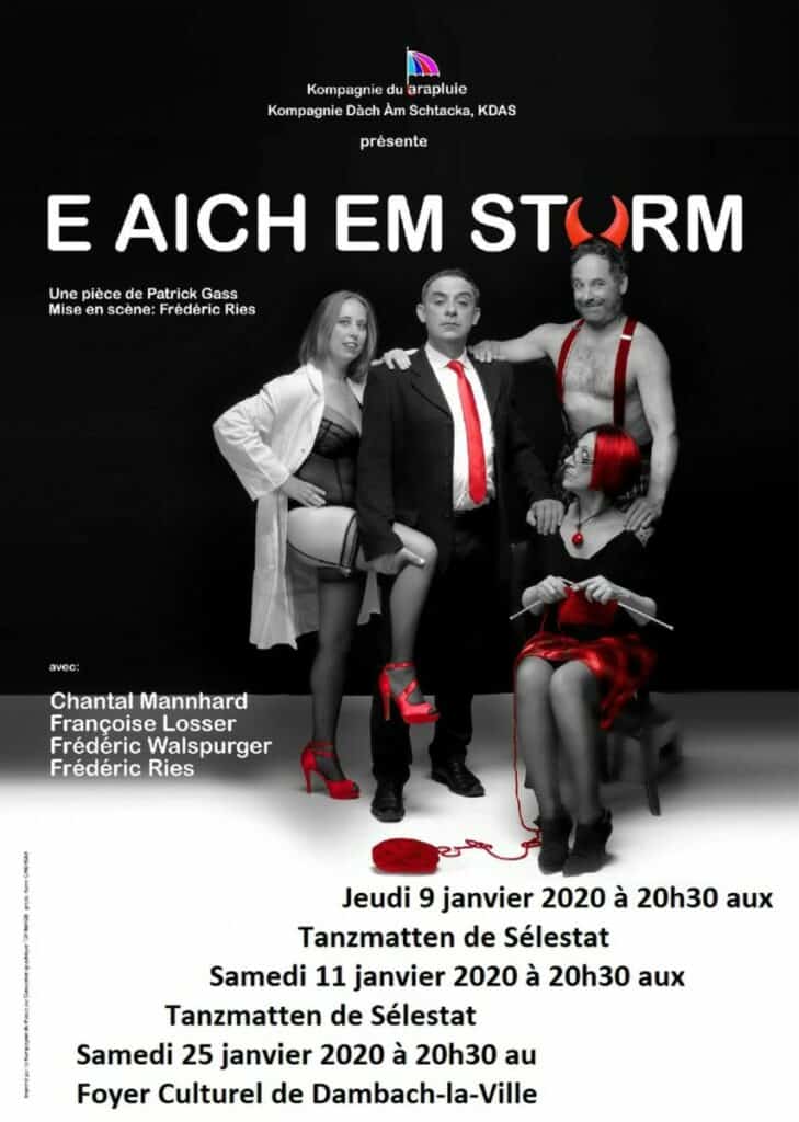 E Aich em Sturm par la Kompagnie du parapluie.