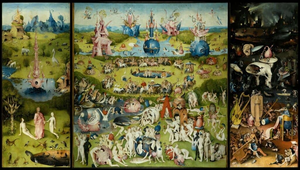 Le Jardin des Délices, Jérôme Bosch.