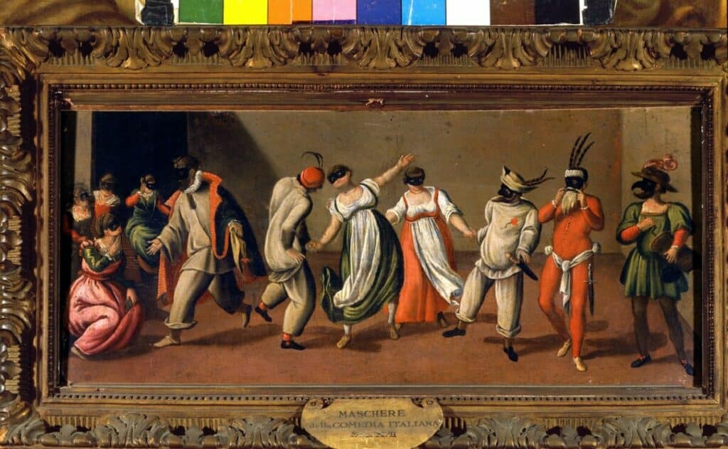 Masques de la Commedia dell'arte